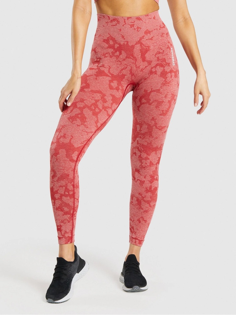 Gymshark High-Waist Camo Leggings - Rose
